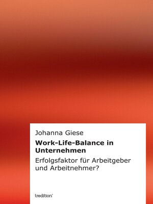 cover image of Work-Life-Balance in Unternehmen